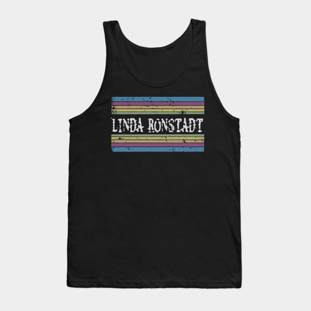 linda r retro rainbow Tank Top by bubur ayam